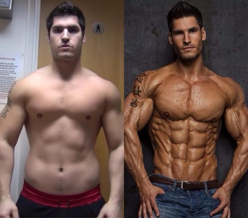 Before and after steroids: Clenbutero results